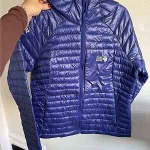 Mountain Hardwear Women's Purple Puffer Jacket